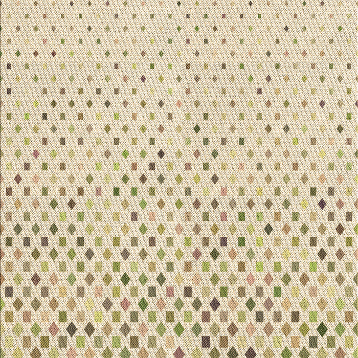 Machine Washable Transitional Vanilla Gold Rug, wshpat3382brn