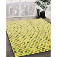 Patterned Brown Rug, pat3382yw