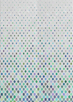 Patterned Water Blue Novelty Rug, pat3382