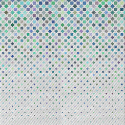 Square Patterned Water Blue Novelty Rug, pat3382