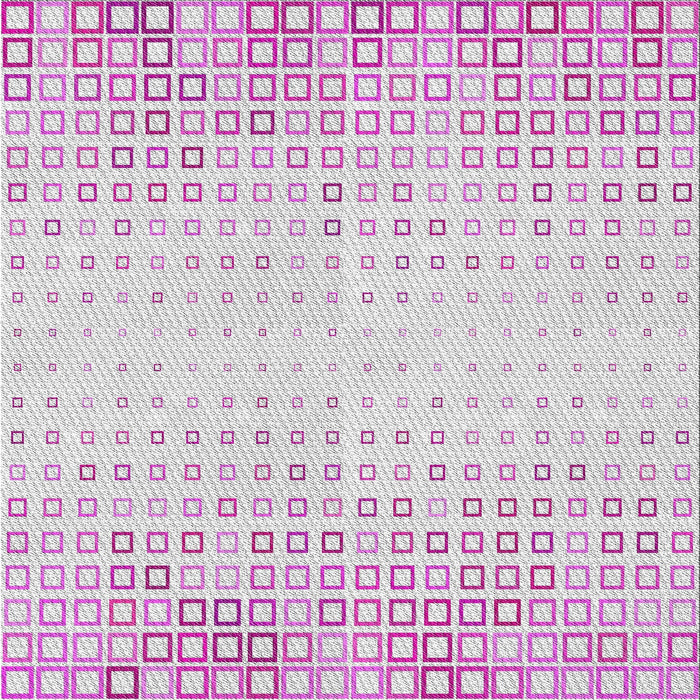 Square Patterned Off-White Novelty Rug, pat3383