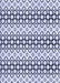 Patterned Lavender Blue Rug, pat3384blu