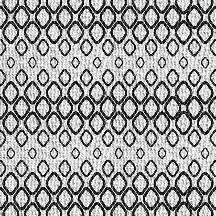 Patterned Carbon Gray Rug, pat3384gry