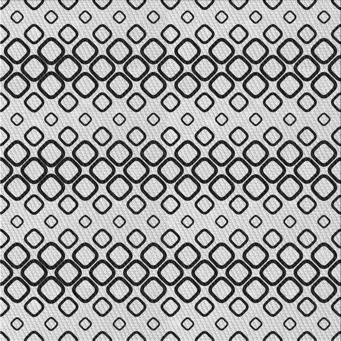 Round Patterned Carbon Gray Rug, pat3384gry