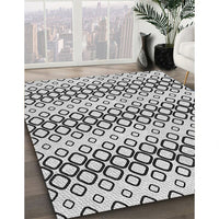 Patterned Carbon Gray Rug, pat3384gry