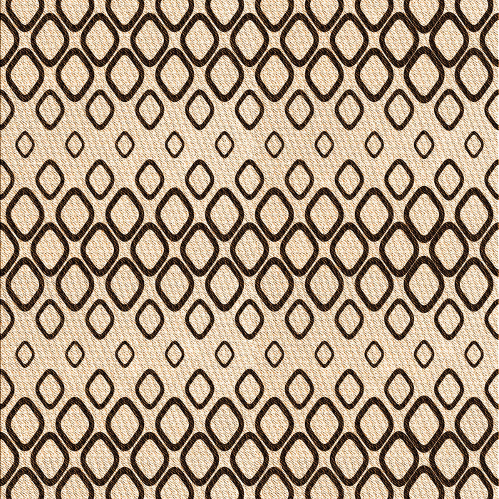 Machine Washable Transitional Saddle Brown Rug, wshpat3384org