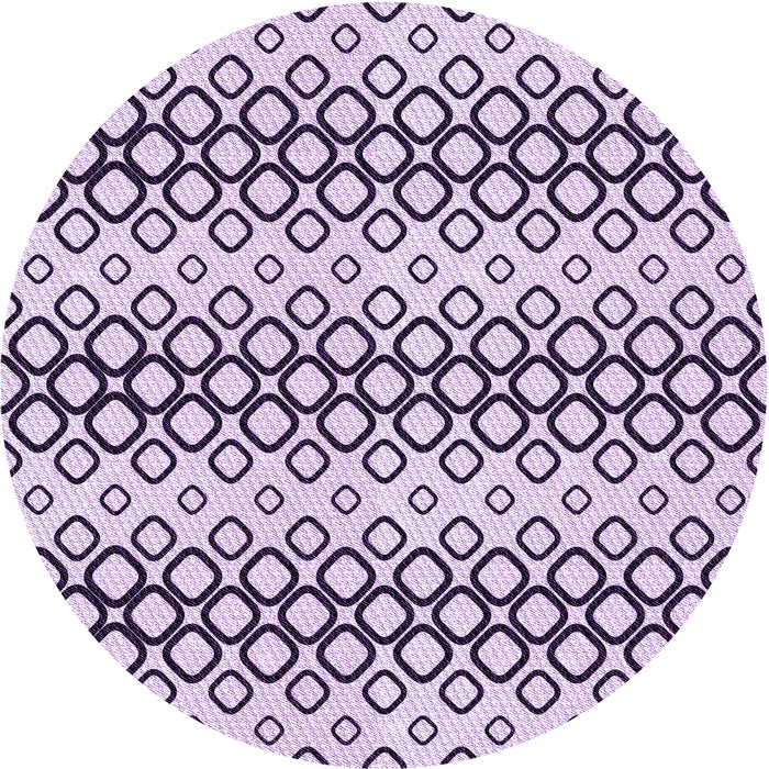 Square Machine Washable Transitional Bright Grape Purple Rug in a Living Room, wshpat3384pur