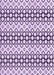Patterned Bright Grape Purple Rug, pat3384pur