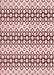Patterned Light Rose Pink Rug, pat3384rd