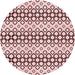 Square Machine Washable Transitional Light Rose Pink Rug in a Living Room, wshpat3384rd