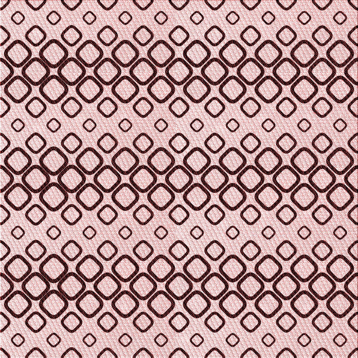 Round Patterned Light Rose Pink Rug, pat3384rd