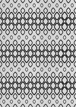 Machine Washable Transitional White Smoke Rug, wshpat3384