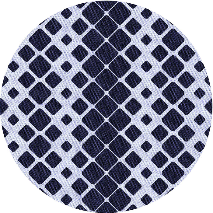 Square Machine Washable Transitional Night Blue Rug in a Living Room, wshpat3385blu