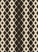 Patterned Midnight Gray Rug, pat3385brn