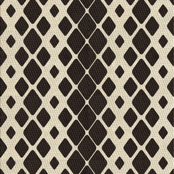 Patterned Midnight Gray Rug, pat3385brn