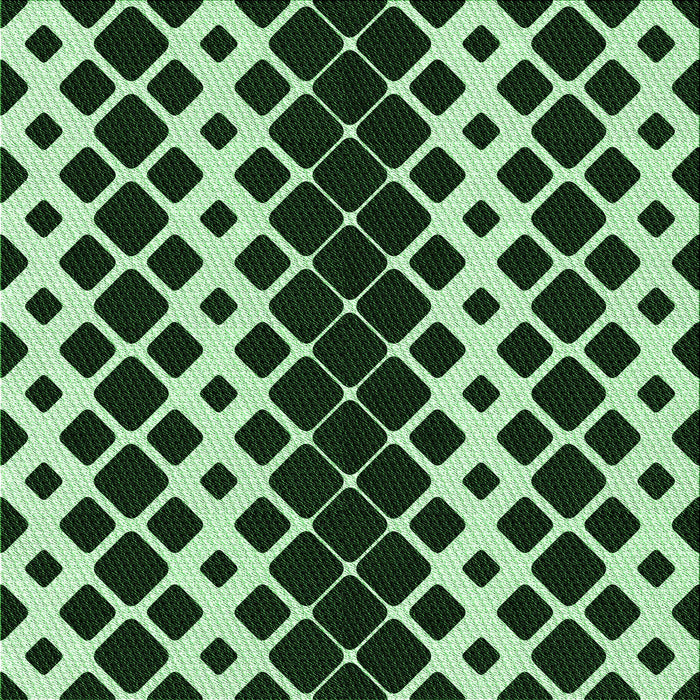 Round Patterned Light Green Rug, pat3385grn