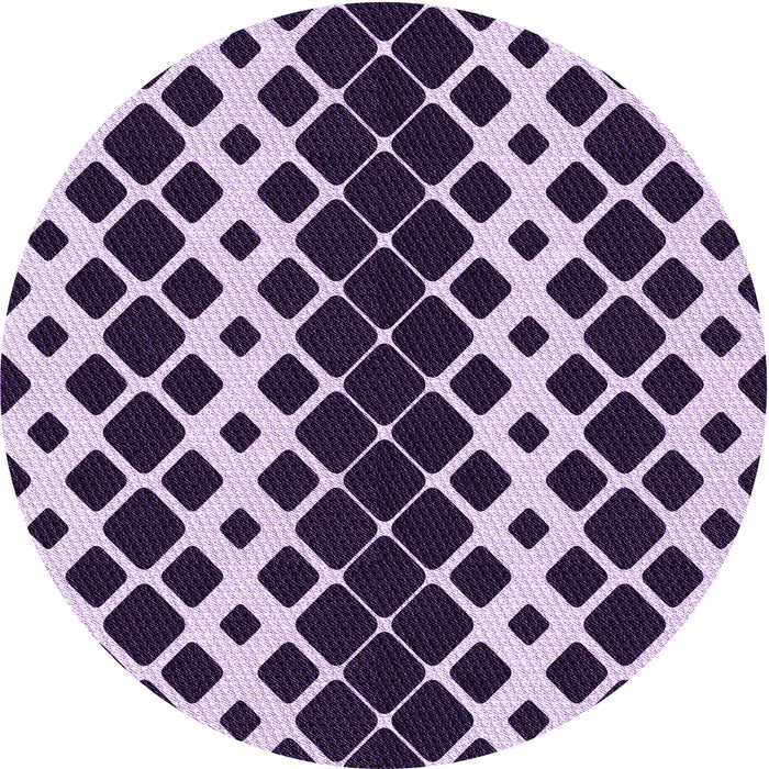 Square Patterned Mauve Purple Rug, pat3385pur