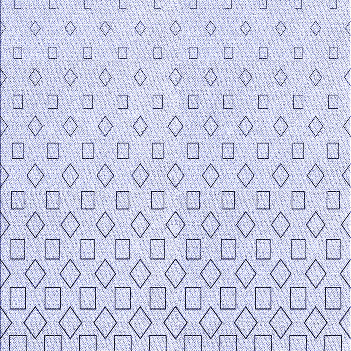 Patterned Denim Blue Rug, pat3386blu