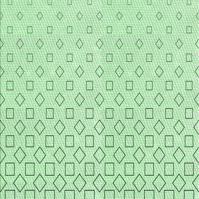 Machine Washable Transitional Mint Green Rug, wshpat3386grn