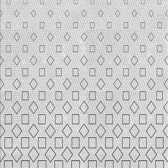 Patterned Platinum Gray Rug, pat3386gry