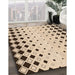 Machine Washable Transitional Sienna Brown Rug in a Family Room, wshpat3387org