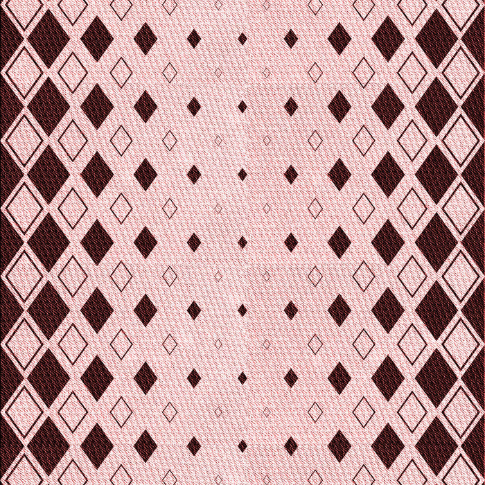Patterned Light Rose Pink Rug, pat3387rd