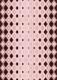 Machine Washable Transitional Light Rose Pink Rug, wshpat3387rd