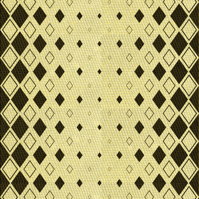 Patterned Mustard Yellow Rug, pat3387yw