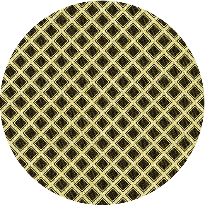 Square Patterned Midnight Gray Rug, pat3388yw