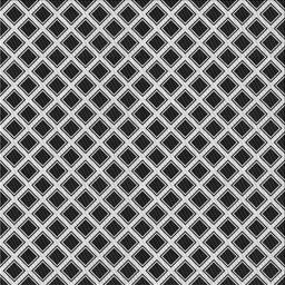 Square Patterned Light Gray Novelty Rug, pat3388