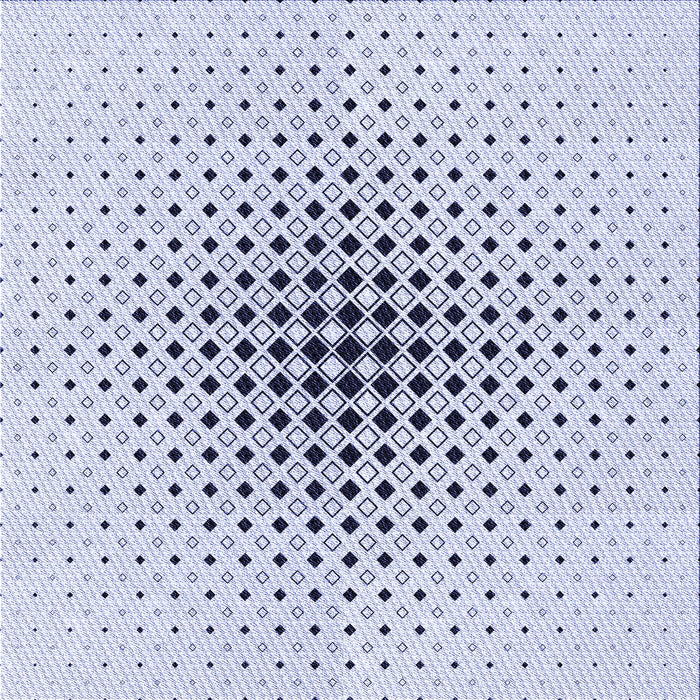 Round Patterned Lavender Blue Rug, pat3389blu