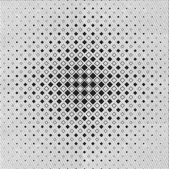 Round Patterned Platinum Gray Rug, pat3389gry