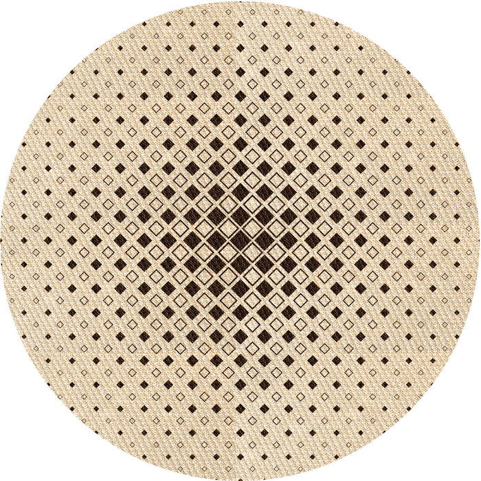 Square Machine Washable Transitional Bronze Brown Rug in a Living Room, wshpat3389org