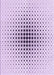 Machine Washable Transitional Lilac Purple Rug, wshpat3389pur