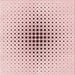 Round Patterned Pink Rug, pat3389rd