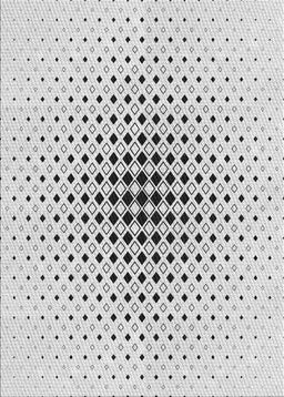 Patterned Gray Novelty Rug, pat3389