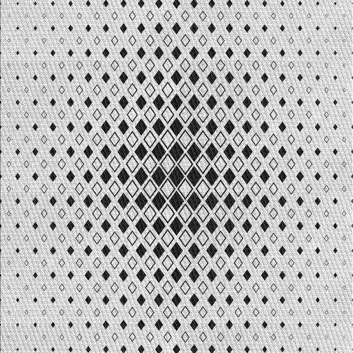 Patterned Gray Novelty Rug, pat3389