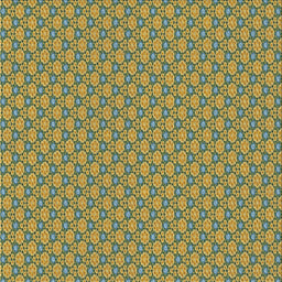 Square Patterned Antique Bronze Green Novelty Rug, pat338