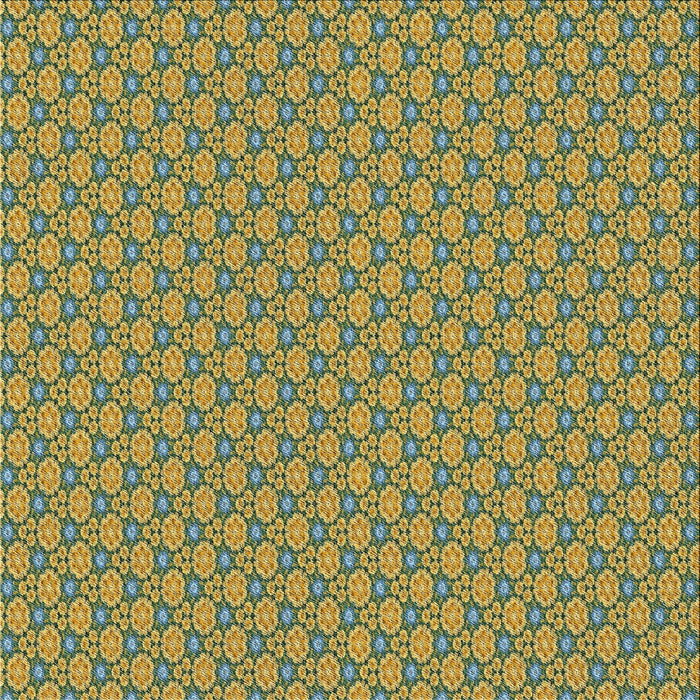 Square Patterned Antique Bronze Green Novelty Rug, pat338