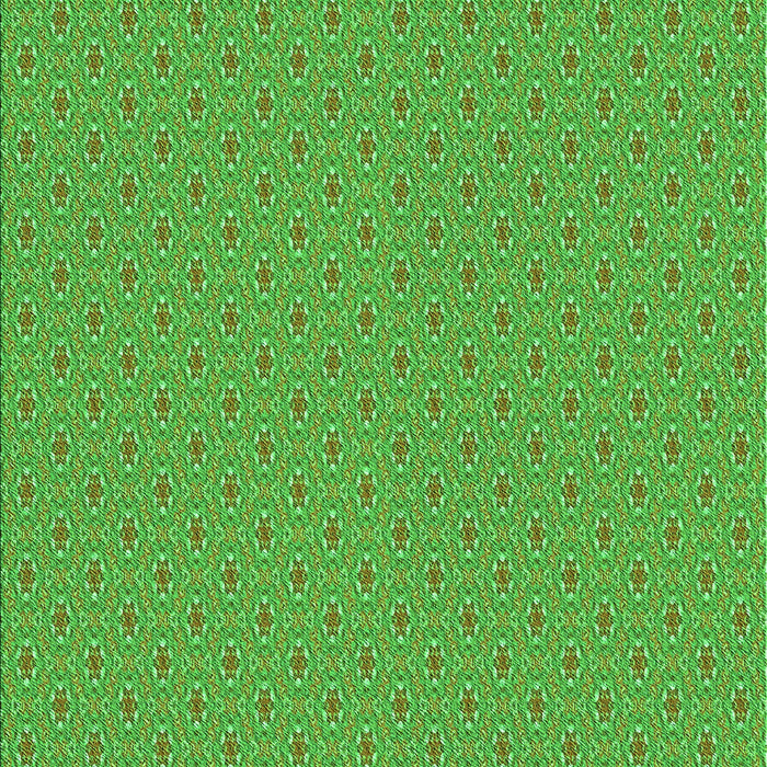 Patterned Dark Lime Green Rug, pat339grn
