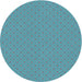 Square Machine Washable Transitional Bright Turquoise Blue Rug in a Living Room, wshpat339lblu