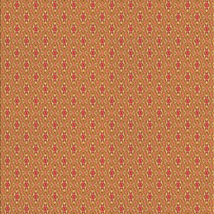 Patterned Orange Rug, pat339org