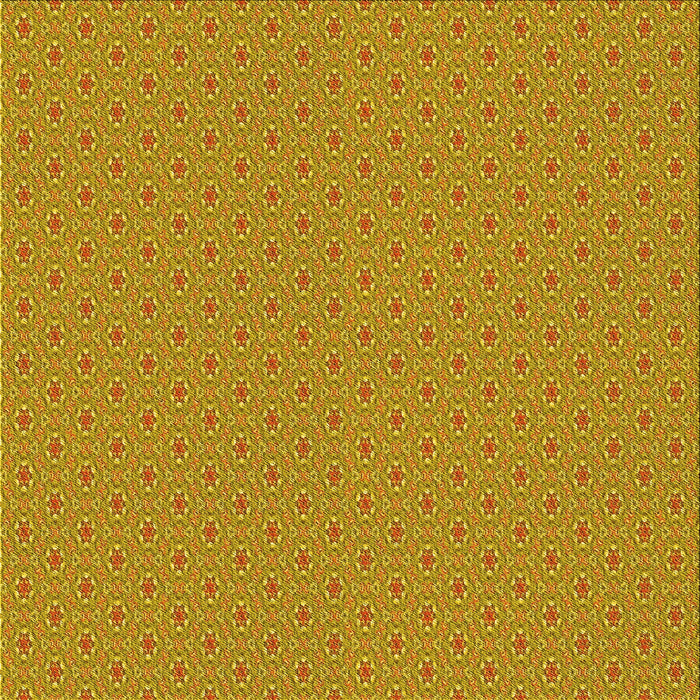 Round Machine Washable Transitional Deep Yellow Rug, wshpat339yw