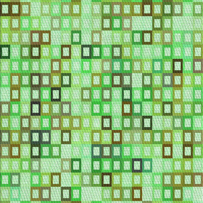 Machine Washable Transitional Green Rug, wshpat3391grn