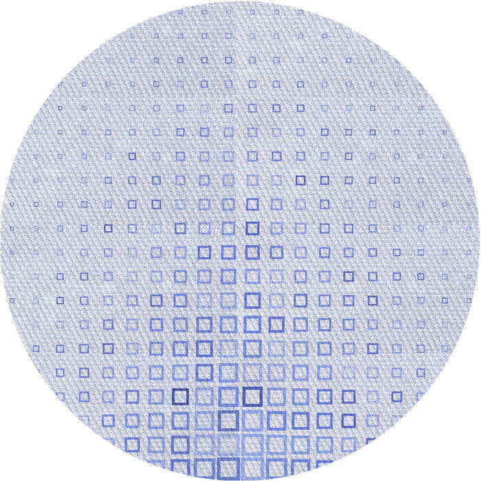 Square Machine Washable Transitional Lavender Blue Rug in a Living Room, wshpat3392blu