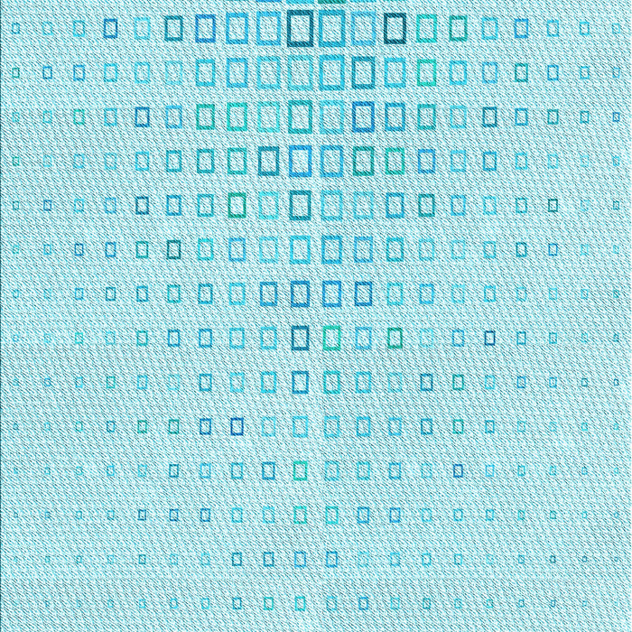 Machine Washable Transitional Diamond Blue Rug, wshpat3392lblu