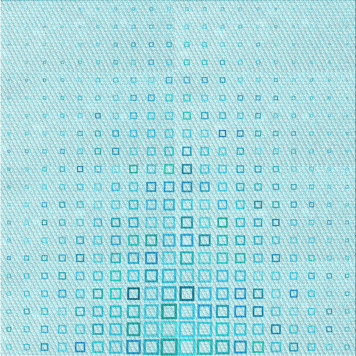 Round Patterned Diamond Blue Rug, pat3392lblu