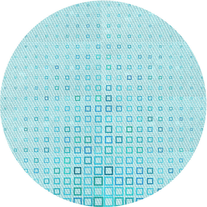 Square Machine Washable Transitional Diamond Blue Rug in a Living Room, wshpat3392lblu