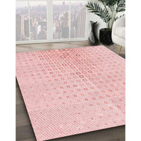 Patterned Pink Rug, pat3392rd