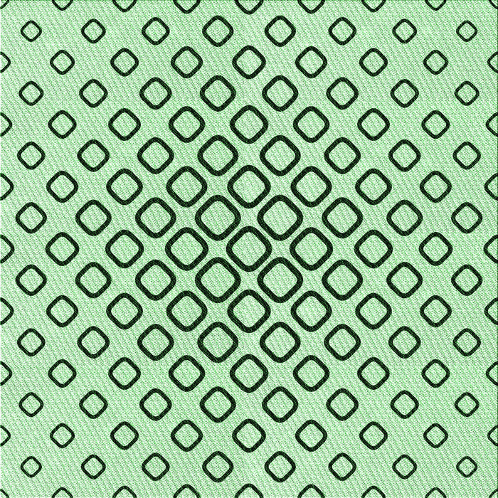 Round Machine Washable Transitional Mint Green Rug, wshpat3395grn